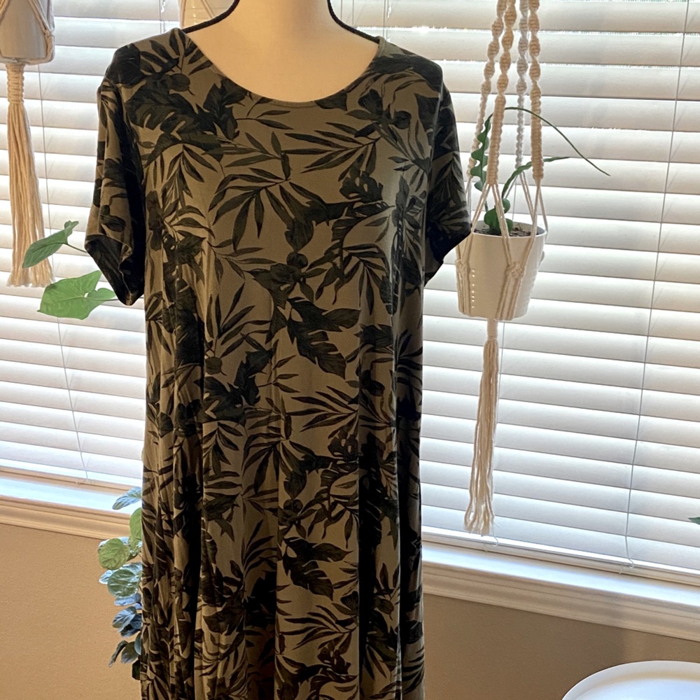 Jersey Knit Swing Dress